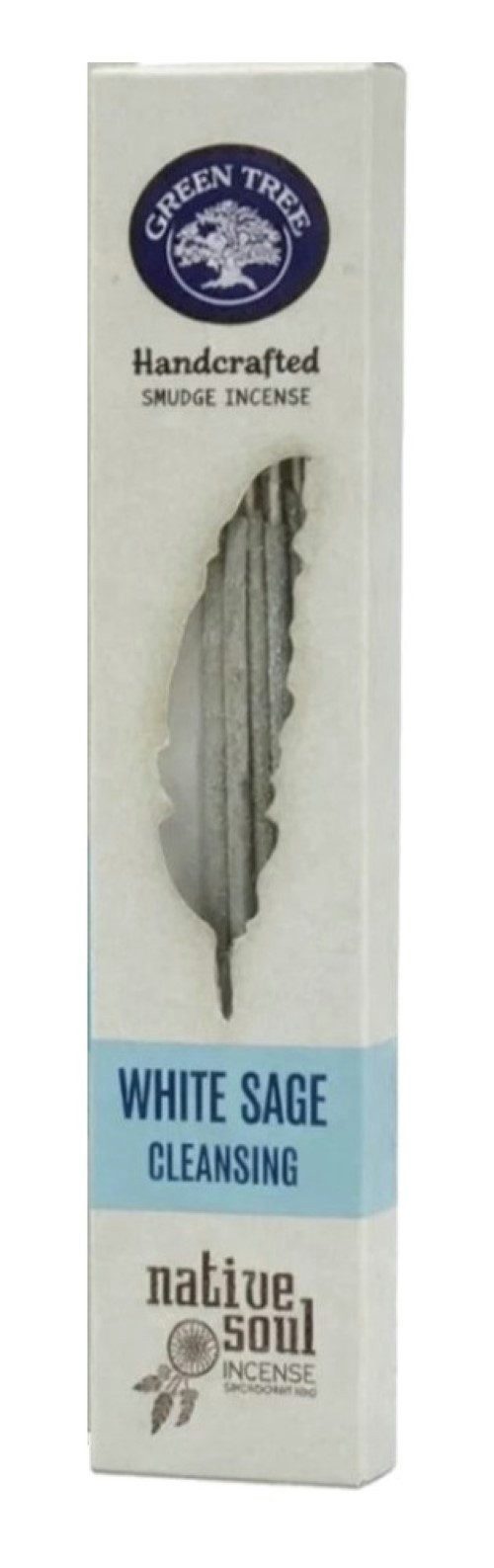 Green Tree Räucherstäbchen Green Tree Native Soul Smudge Incense "White Sage Cleansing" 15gr. (8