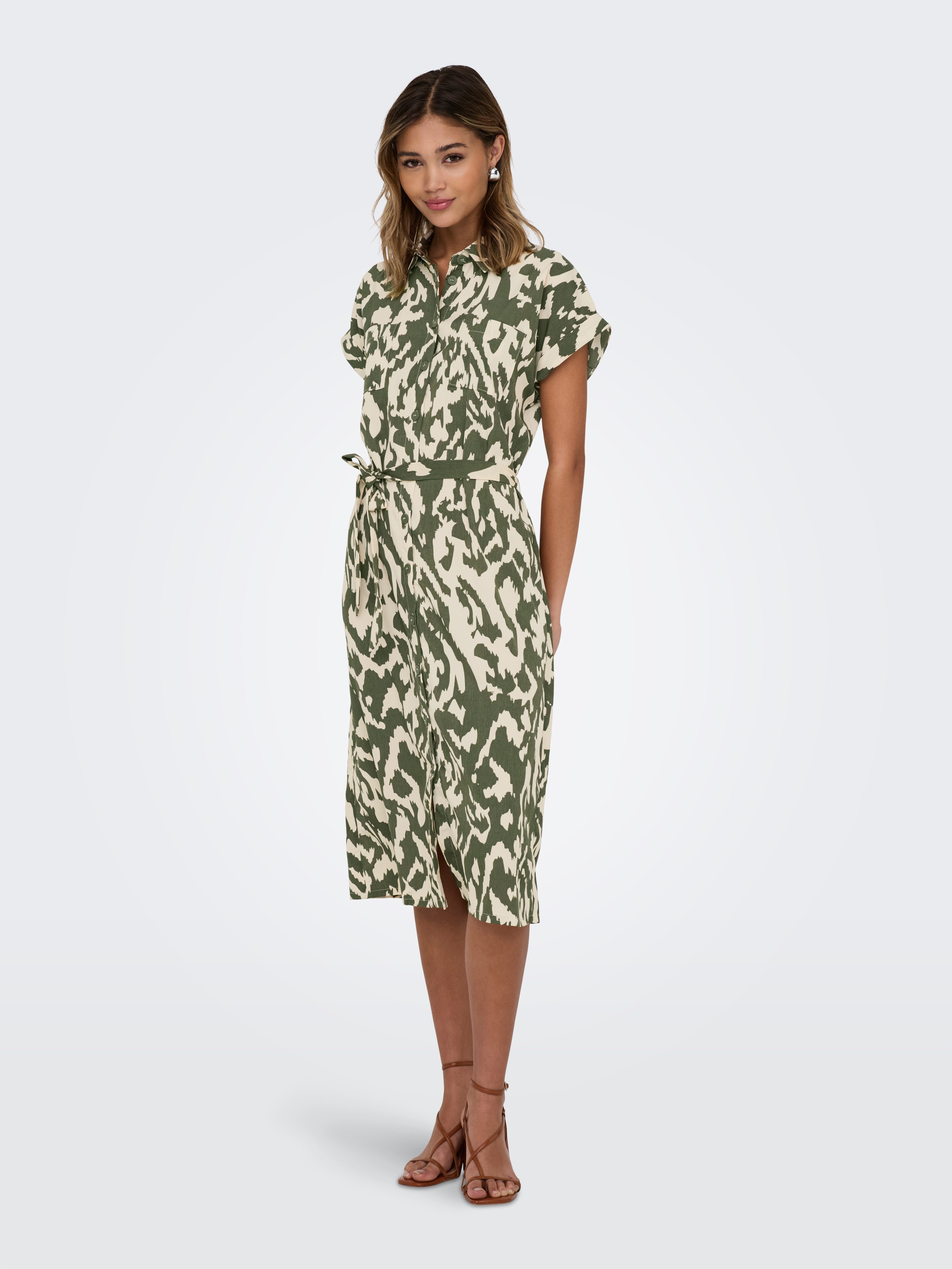 ONLY Hemdblusenkleid ONLHANNOVER S/S SHIRT DRESS günstig online kaufen