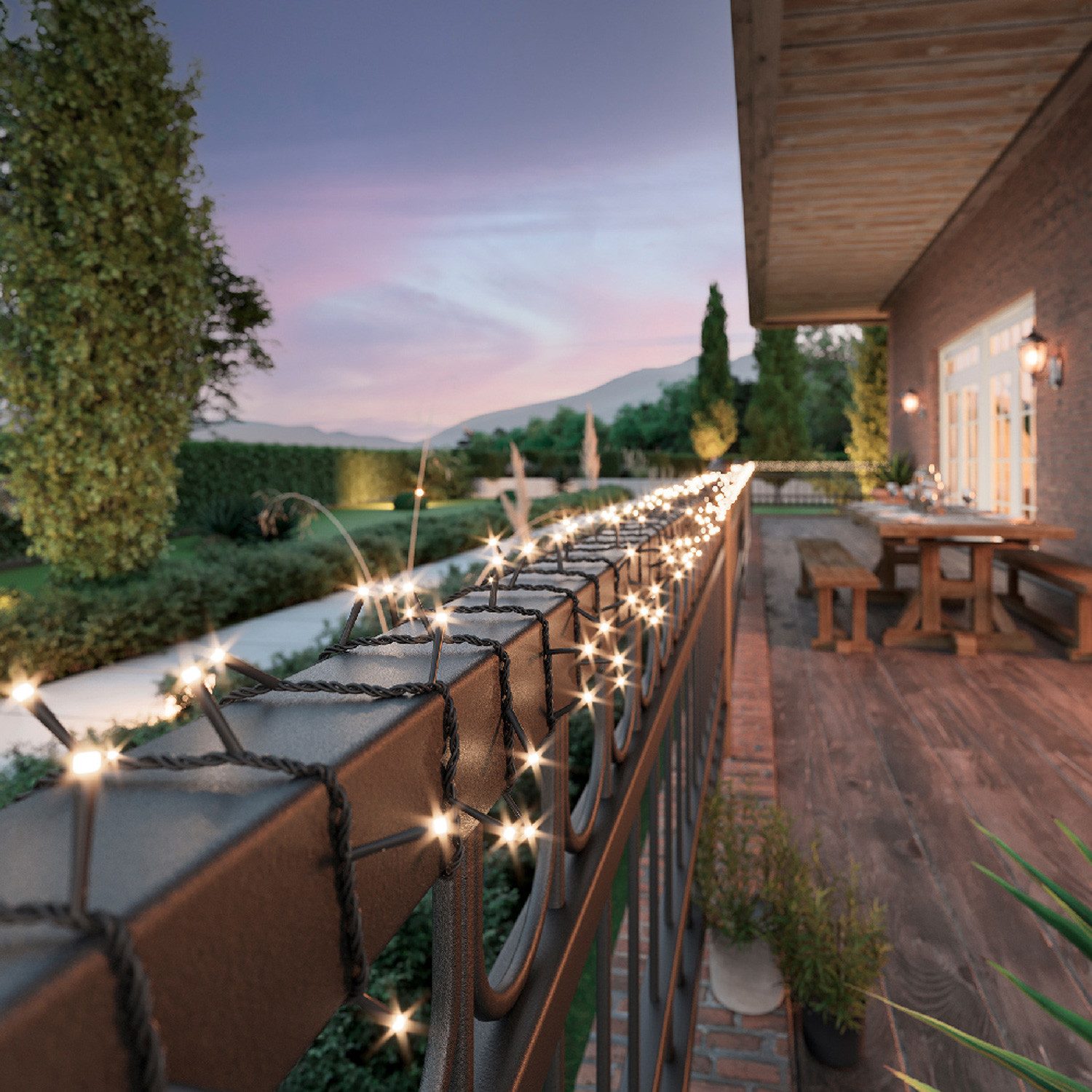 MARELIDA LED-Lichterkette LED Solar Lichterkette warmweiß günstig online kaufen