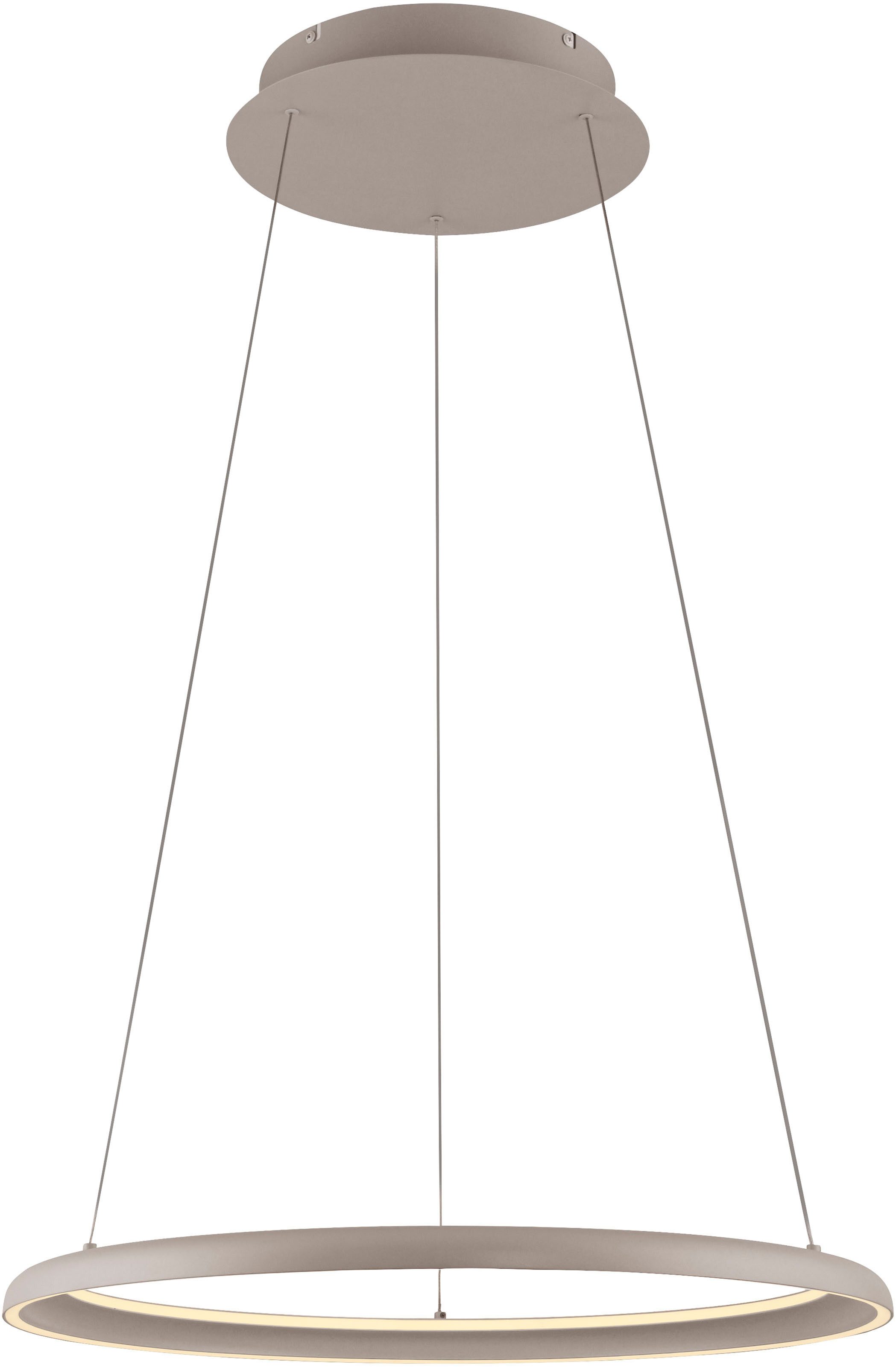 SCHÖNER WOHNEN-Kollektion LED Pendelleuchte QUILLO, Dimmfunktion, LED fest integriert, Warmweiß, SCHÖNER WOHNEN Kollektion, SimplyDim, Memoryfunktion, Comfort-Lift