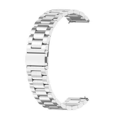 König Design Smartwatch-Armband Huawei Watch GT 3 46mm, Smartwatch-Armband für Huawei Watch GT 3 46mm Sport Ersatz Armband Edelstahl Silber