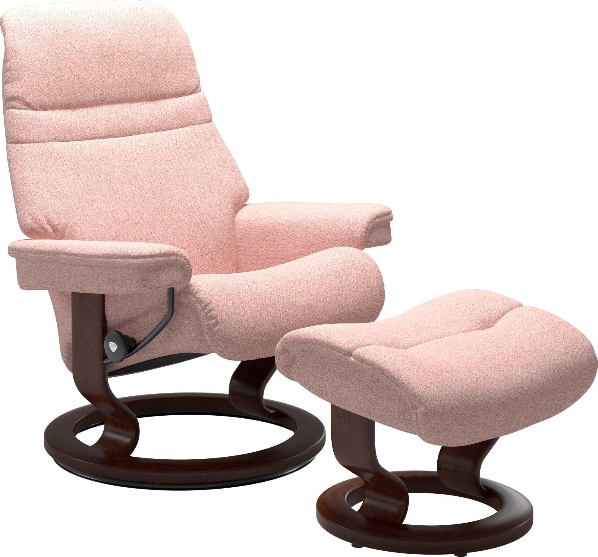 Stressless® Relaxsessel Sunrise, mit Classic Base, Größe M, Gestell Braun