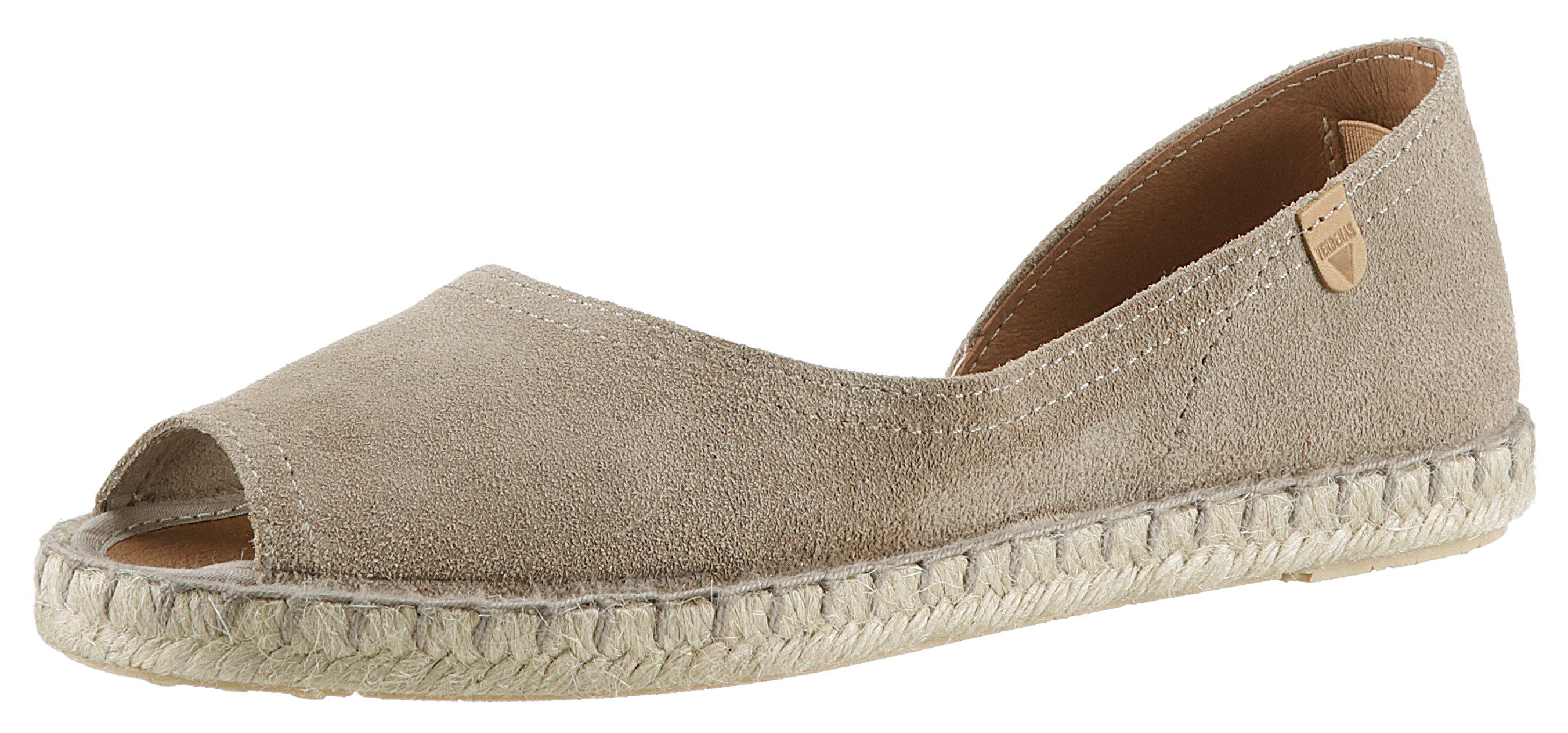 VERBENAS CRUZ SERRAJE Espadrille Strandschuh, Sommerschuh, Loafer mit schönen Ziernähten