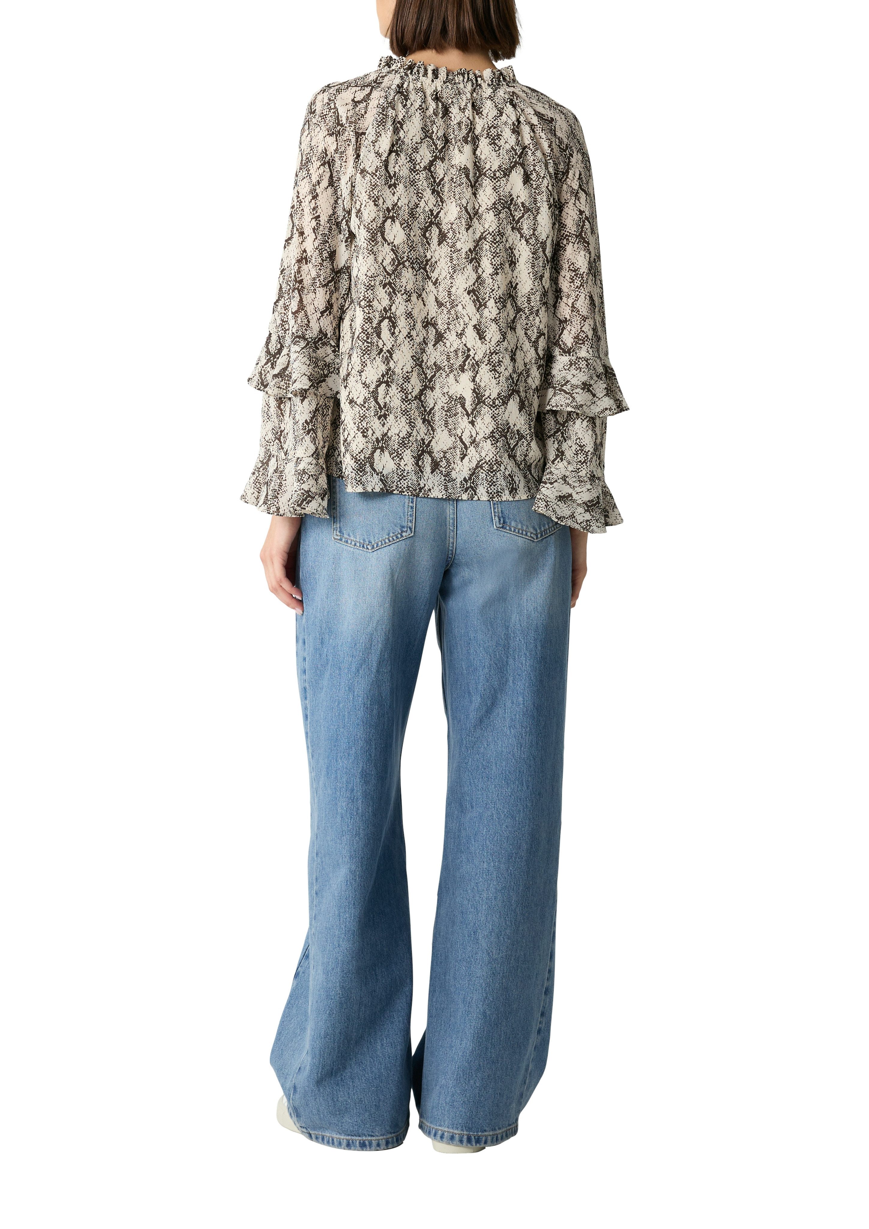 comma Langarmbluse Bluse günstig online kaufen