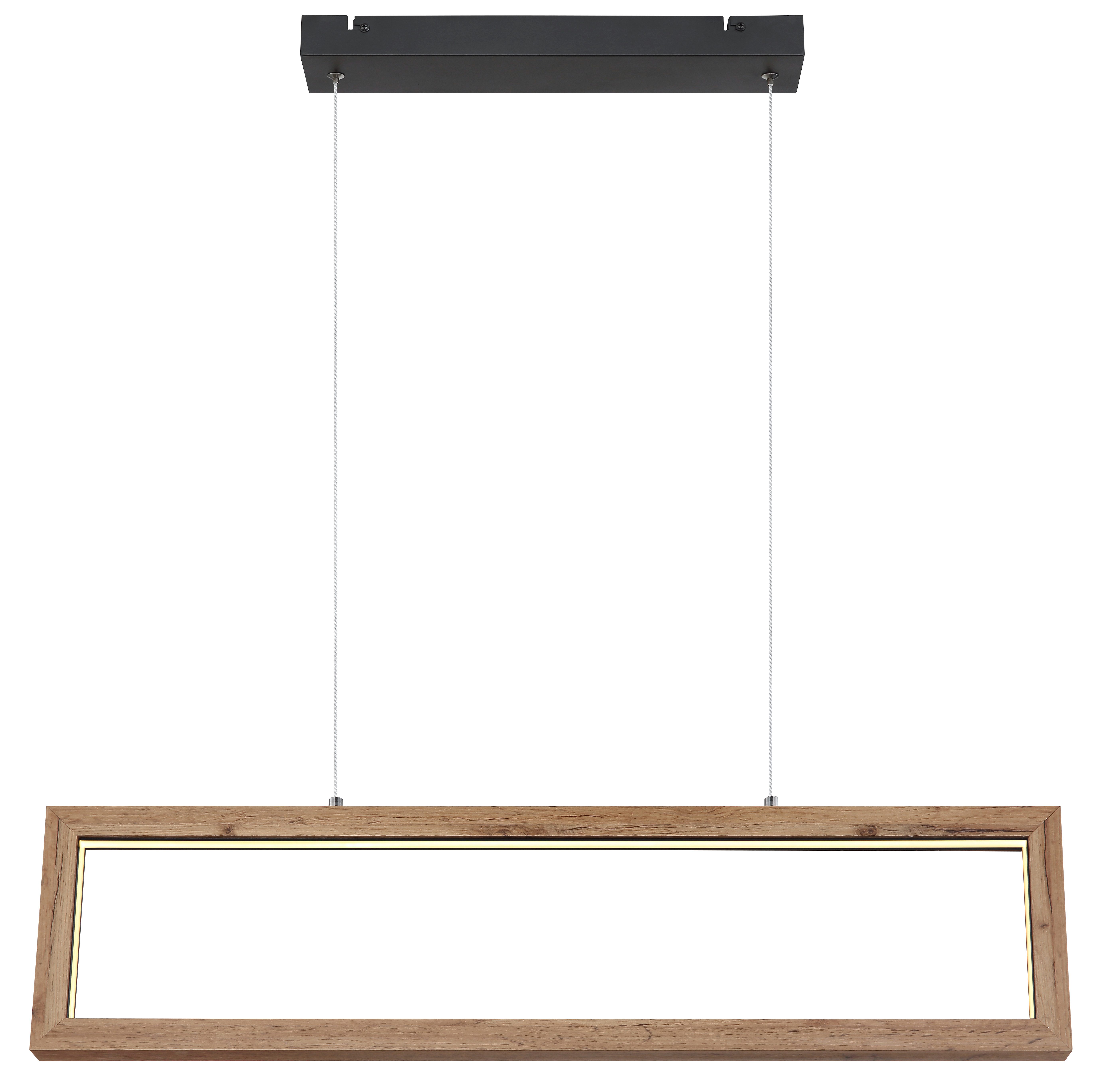 GLOBO LIGHTING LED Pendelleuchte MANDERA, LED fest integriert, Warmweiß, Hängelampe/Hängeleuchte/Wohnzimmer/Esstisch/elegant
