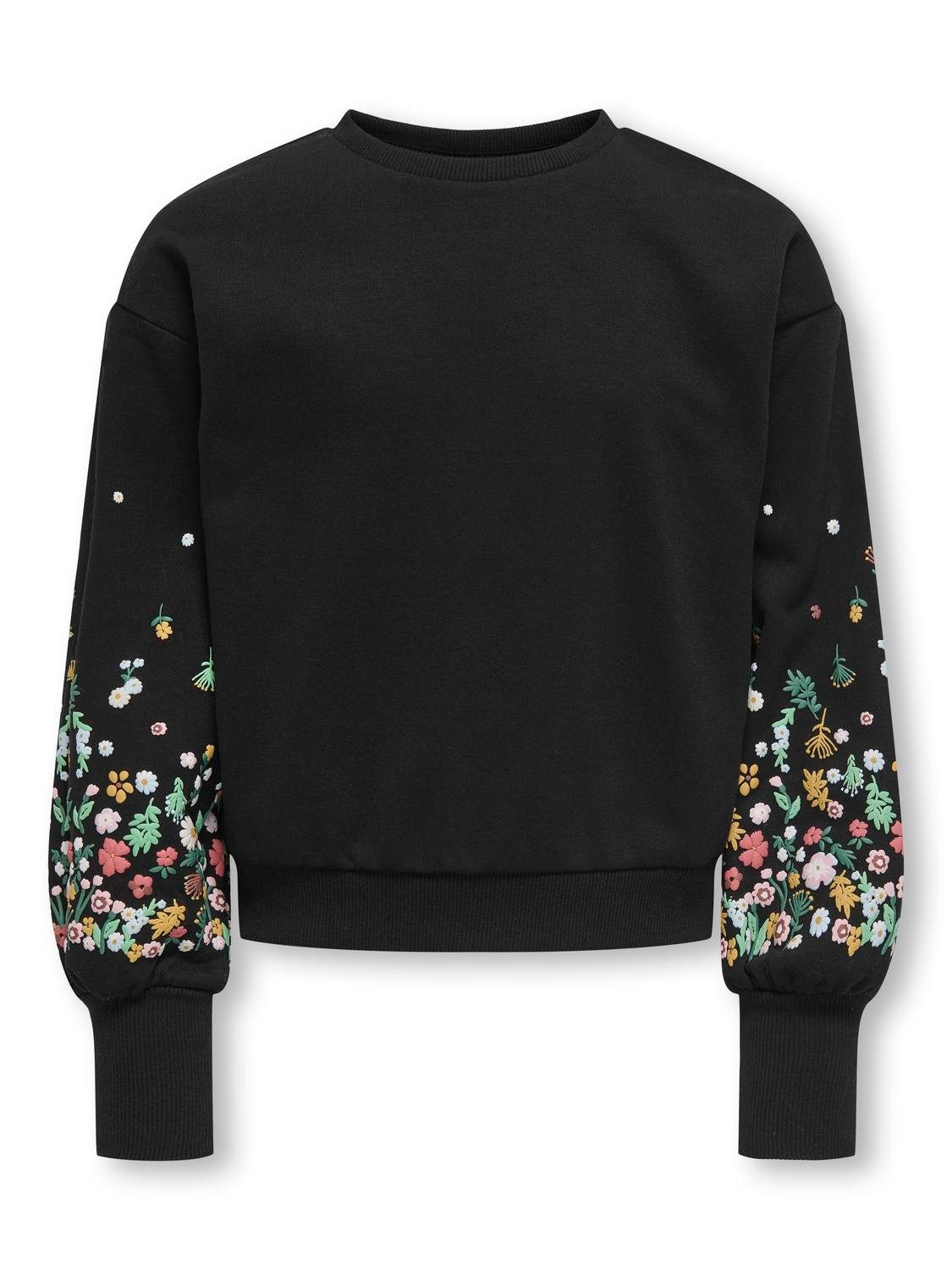 KIDS ONLY Sweatshirt Kogbrooke L/S O-Neck Flower Swt