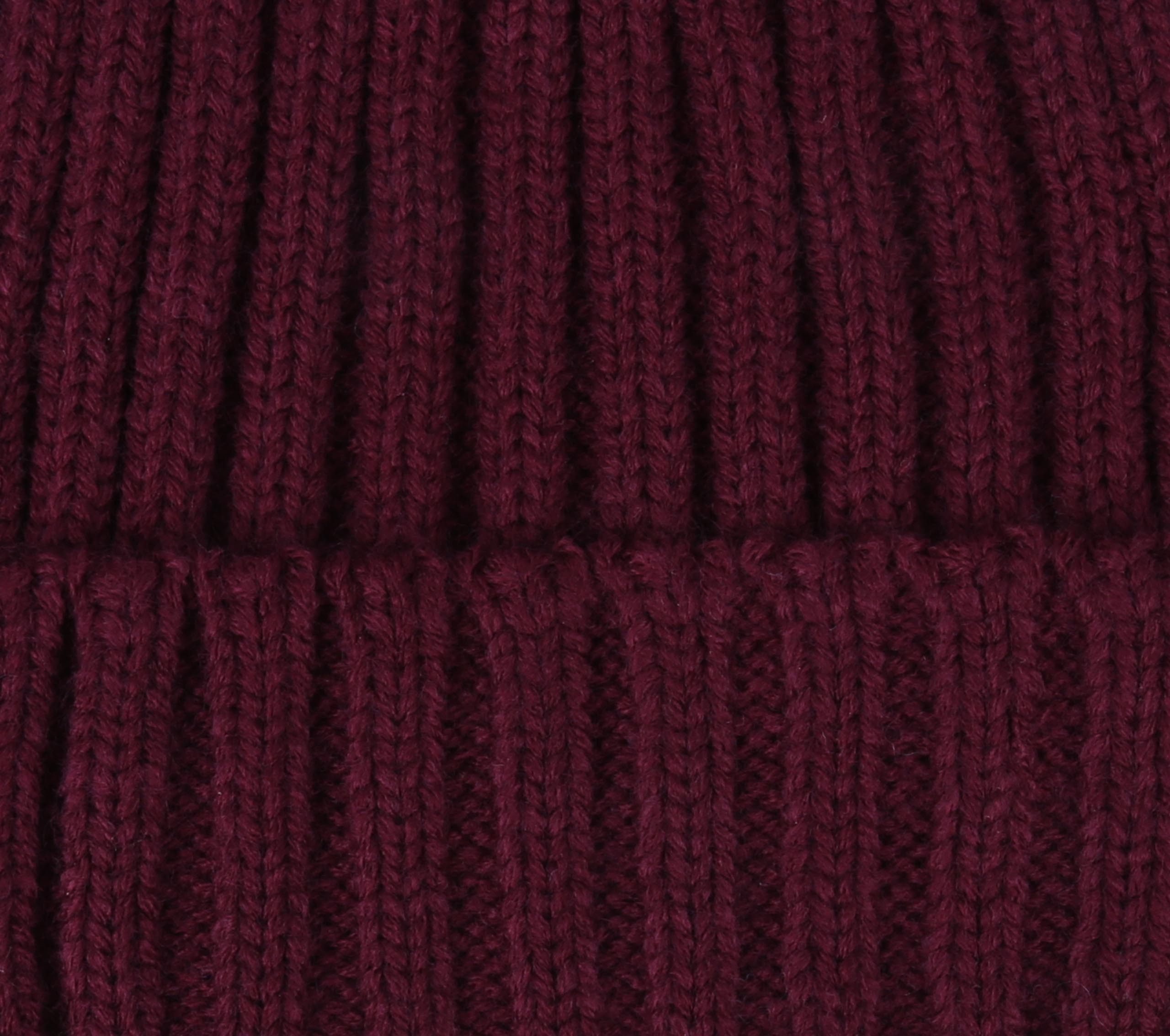 Sarcia.eu Beanie Warme, dunkelrote Mütze günstig online kaufen