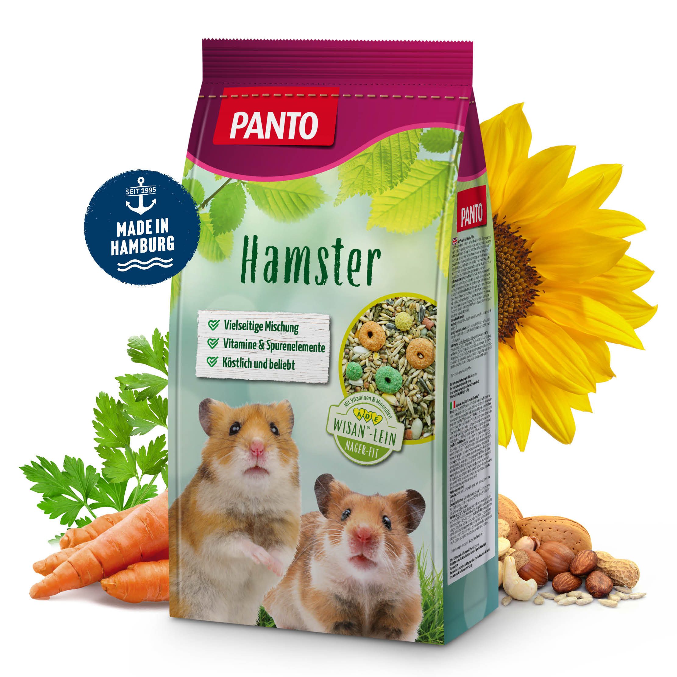 PANTO Hamsterfutter 1kg, Hamsterfutter