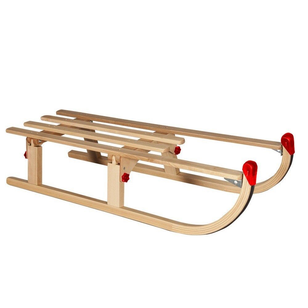 Larix Schlitten Schlitten klappbar Buche TÜV/GS 110cm