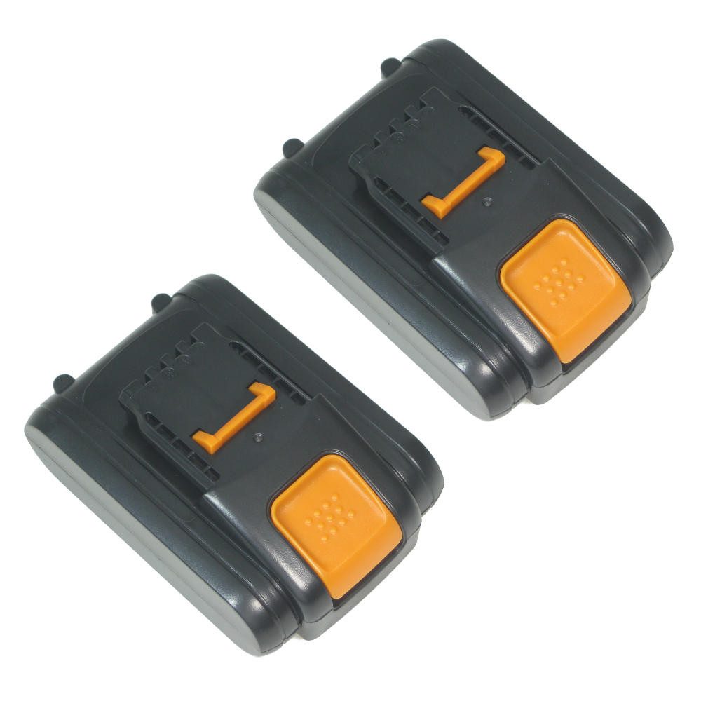 Trade-Shop 2x Akku passend für Worx Worx WG169 WG169E WG259 WG259E.9 WG549 Akku Li-Ion 2000 mAh (20 V)