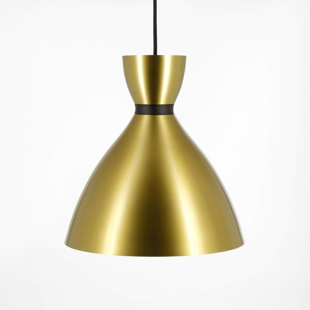 Retro Industrielle Gold Vintage Lampenschirm Deckenleuchte Hängelampe Art Optik Wall Pendelleuchte, K&L Konisch Deckenlampe