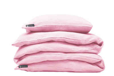 Bettwäsche Handmade Musselin Bettwäsche – 100% Baumwolle – weich und kuschelig, von Herzen, Bettwäsche von Hand genäht