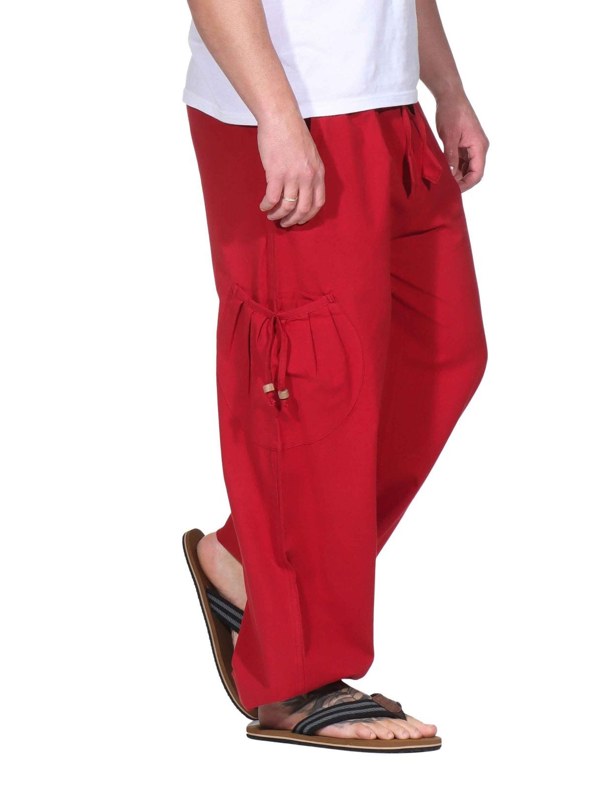 KUNST UND MAGIE Cargohose Kunst und Magie Unisex Goa Pluderhose Pumphose Freizeithose Cargohose