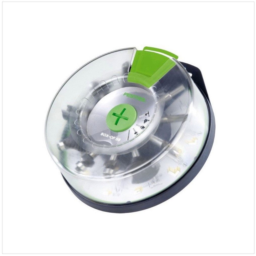 FESTOOL Fräser-Set Box-OF HW S8 Mix Fräser Box Set 10 tlg. (498979)