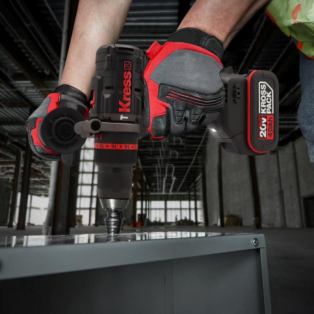 Kress Akku-Schlagbohrmaschine KUC35.91 Schlagbohrschrauber 20V - ohne Akku -