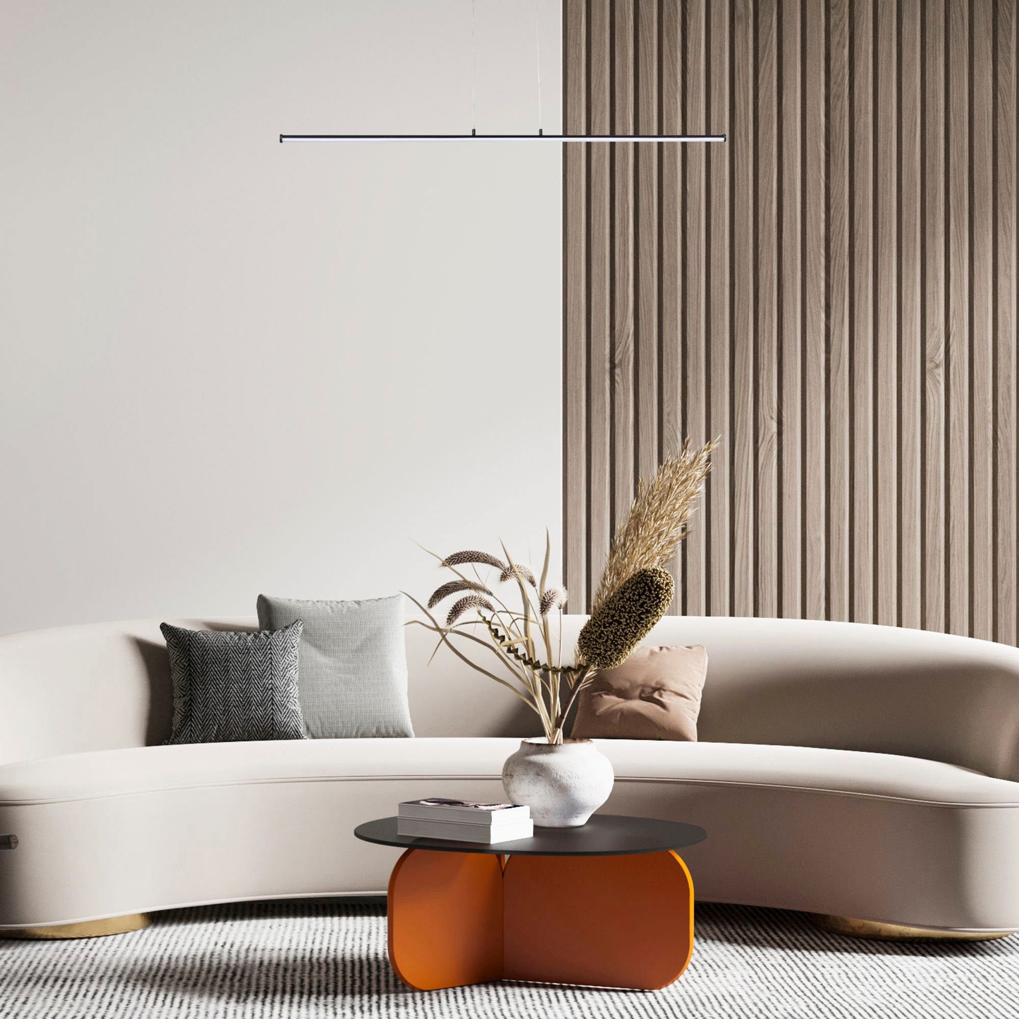 Paco Home Pendelleuchte DEA, LED wechselbar, Warmweiß