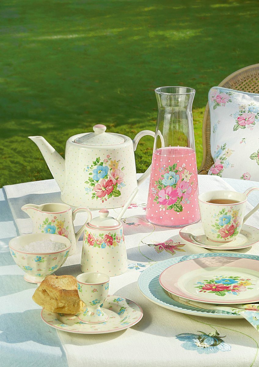 Greengate Geschirrtuch Rosalia Geschirrtuch white 70x50cm günstig online kaufen