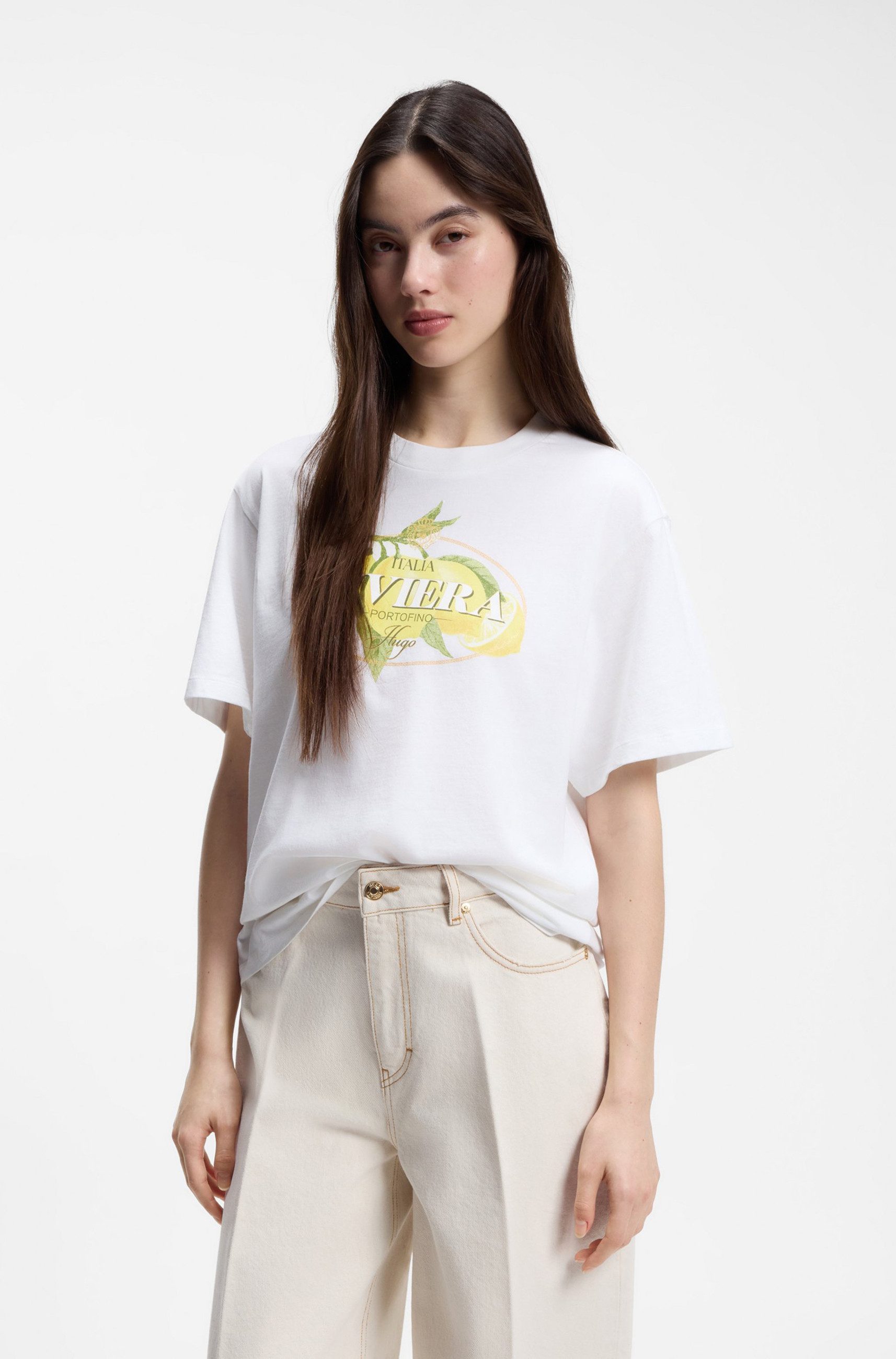 HUGO T-Shirt Vintage (1-tlg)