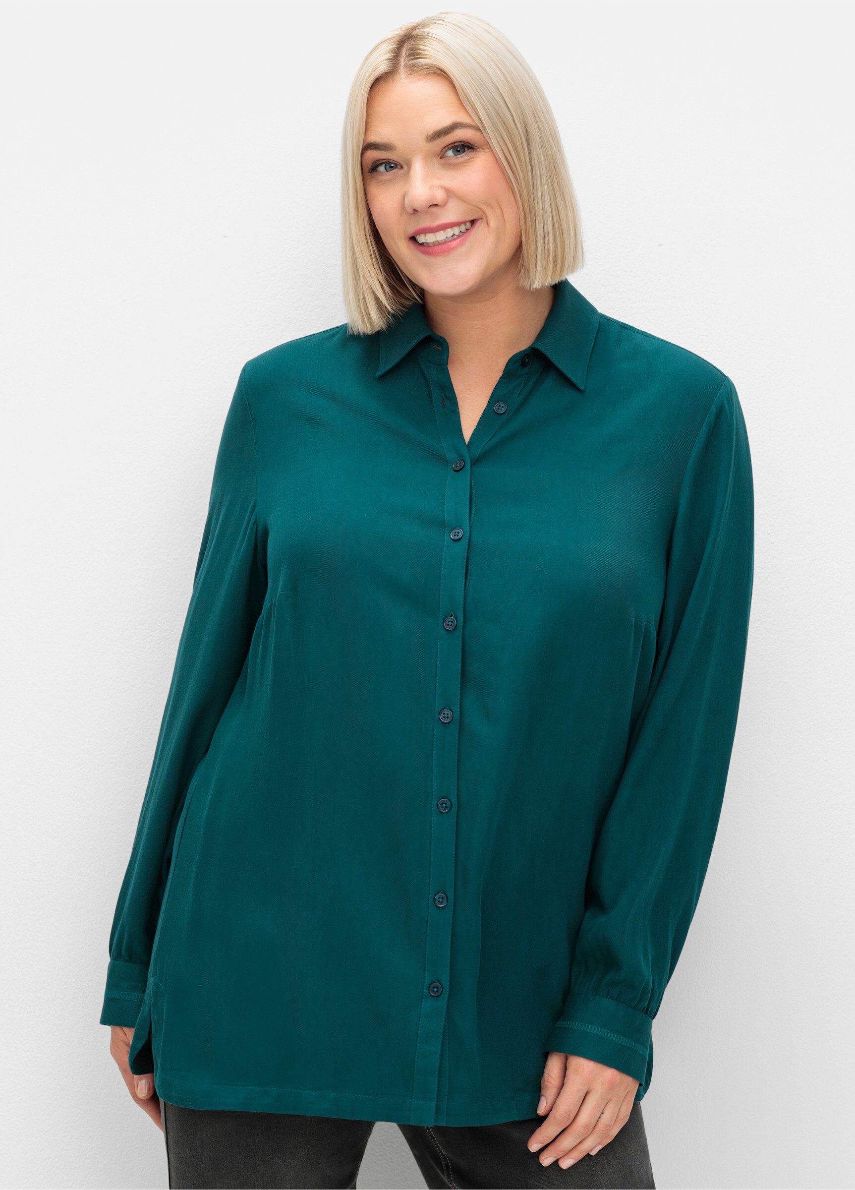 Sheego Klassische Bluse Klassische Bluse . günstig online kaufen