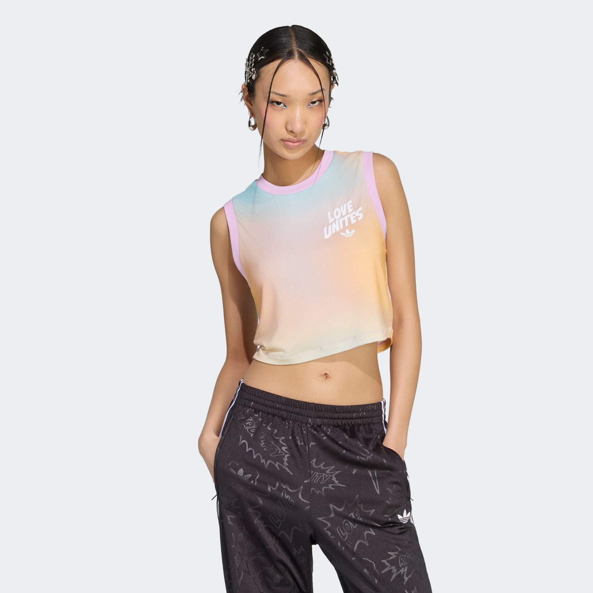 adidas Originals Tanktop LOVE UNITES ALL OVER PRINT TANKTOP (1-tlg)