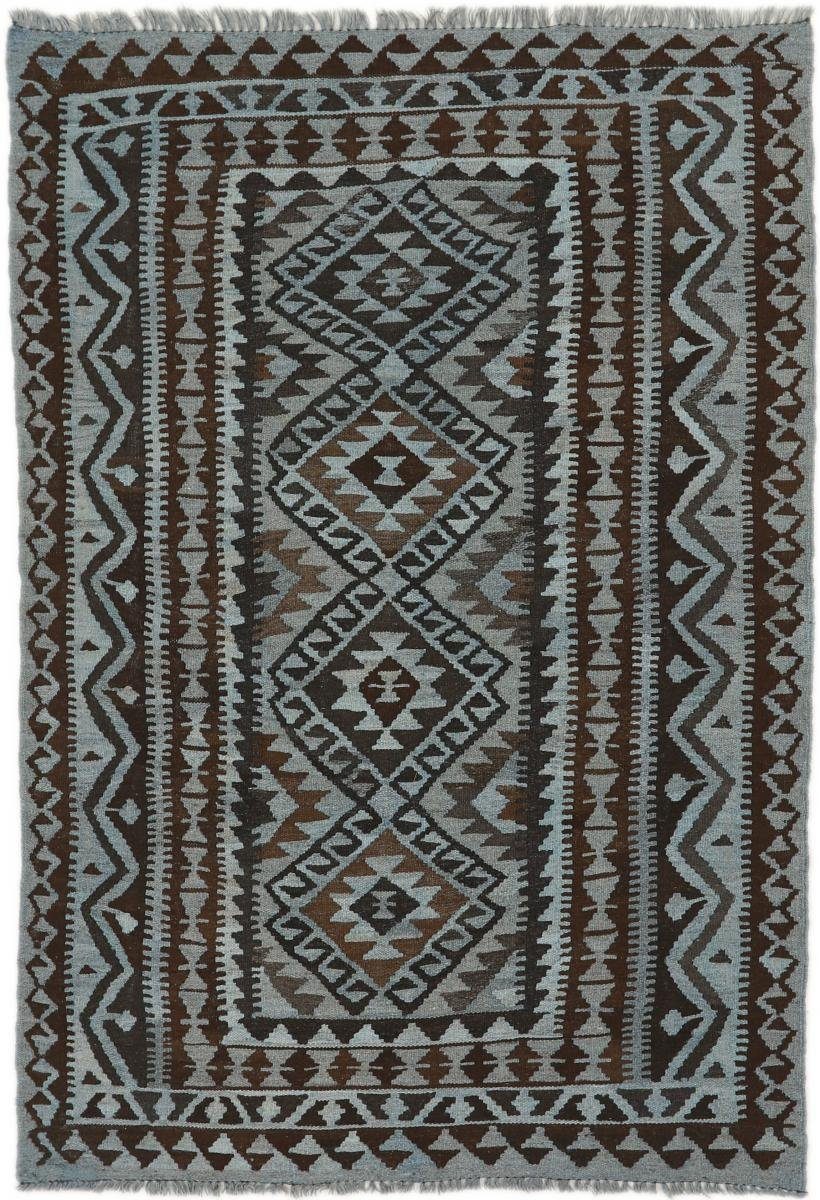 Orientteppich Kelim Afghan Heritage Limited 126x182 Handgewebter Moderner, Nain Trading, rechteckig, Höhe: 3 mm