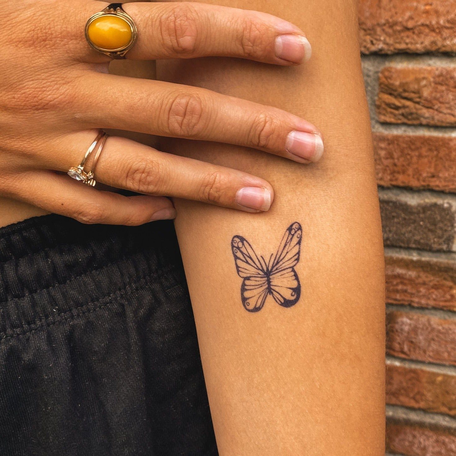 Inkster Schmuck-Tattoo Hochwertige temporäre Tattoos, Vegane & EU-Kosmetikzertifizierte Farbe