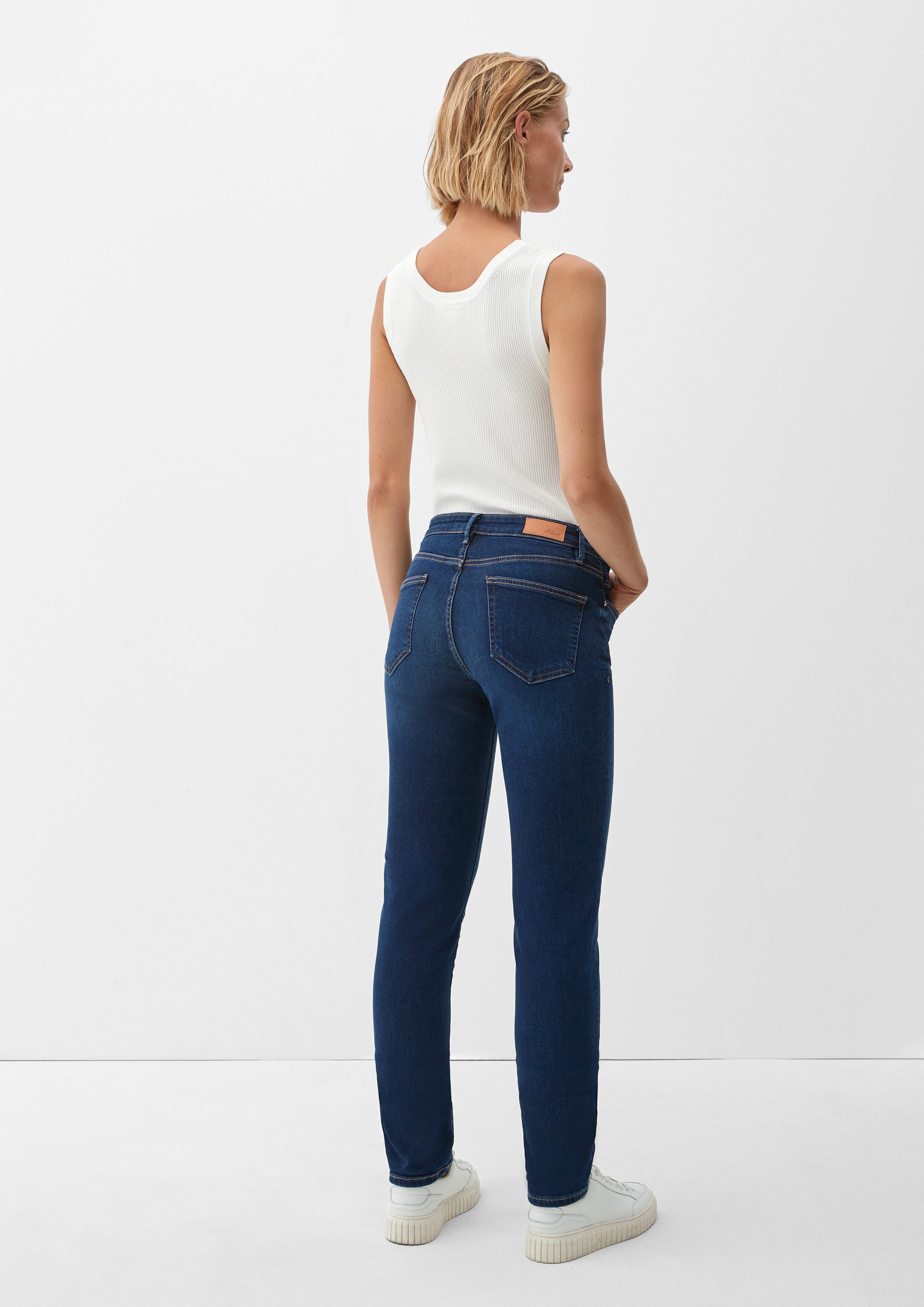 s.Oliver Slim-fit-Jeans Jeans-Hose BETSY Jeans Betsy / Slim Fit / Mid Rise / Slim Leg