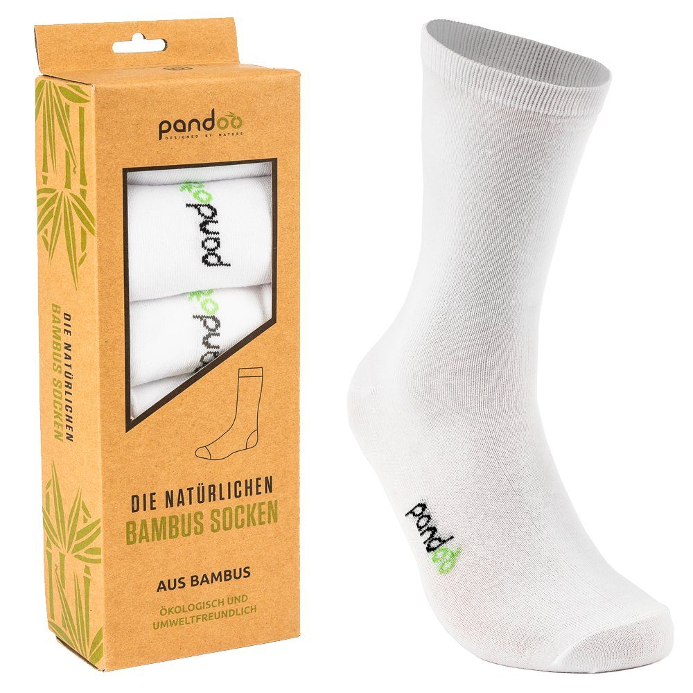 pandoo Businesssocken Business Socken, 6er Pack aus Viskose (Bambus Zellstoff)