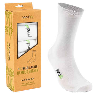 pandoo Businesssocken Business Socken, 6er Pack aus Viskose (Bambus Zellstoff)
