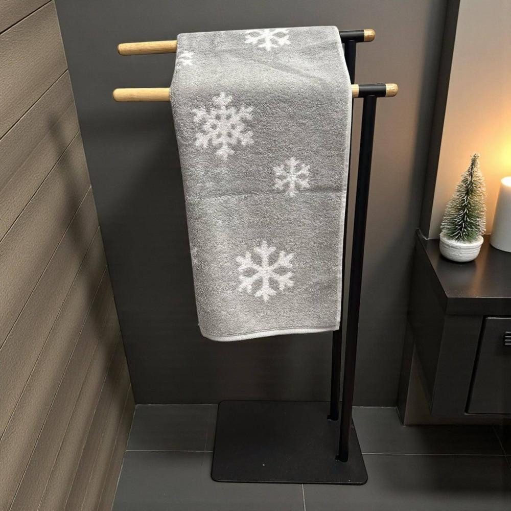 Cawö Home Handtücher WINTER EDITION Schneekristalle günstig online kaufen