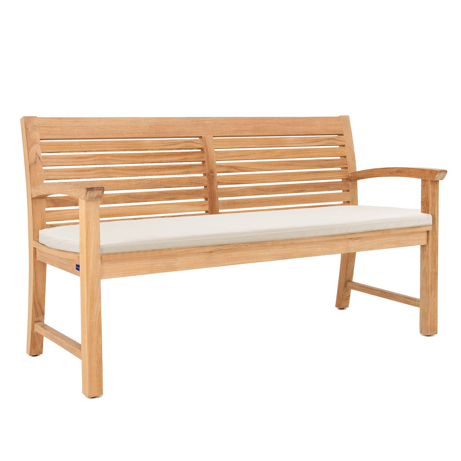 Garland Bankauflage Toscana, (1 St), Outdoor 150x50cm Sitzauflage Bank Wasserdicht Gartenbank Auflage 7cm