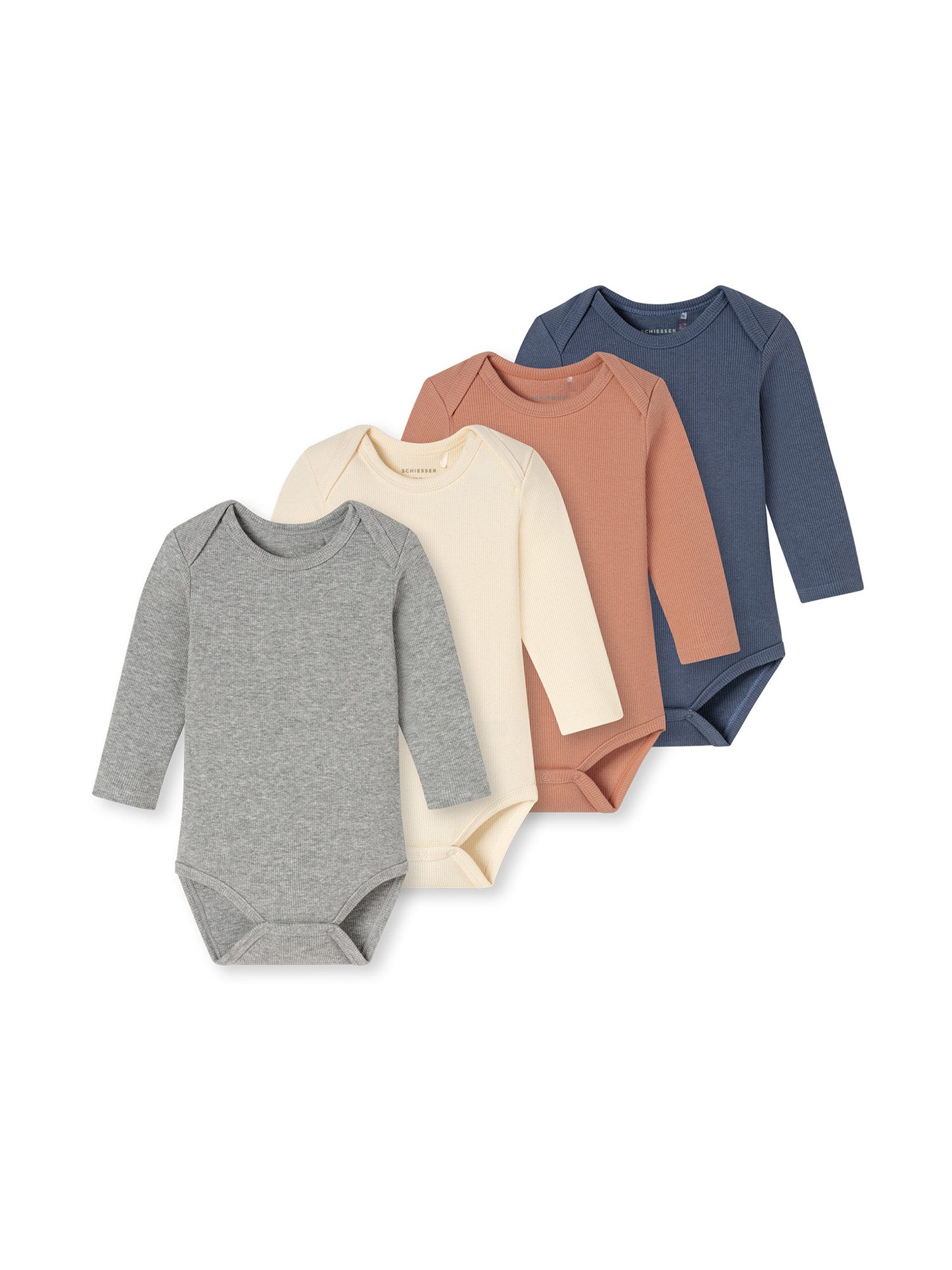 Schiesser Body Double Rib (5-tlg) Bodysuit, Einteiler, Figuroberteil