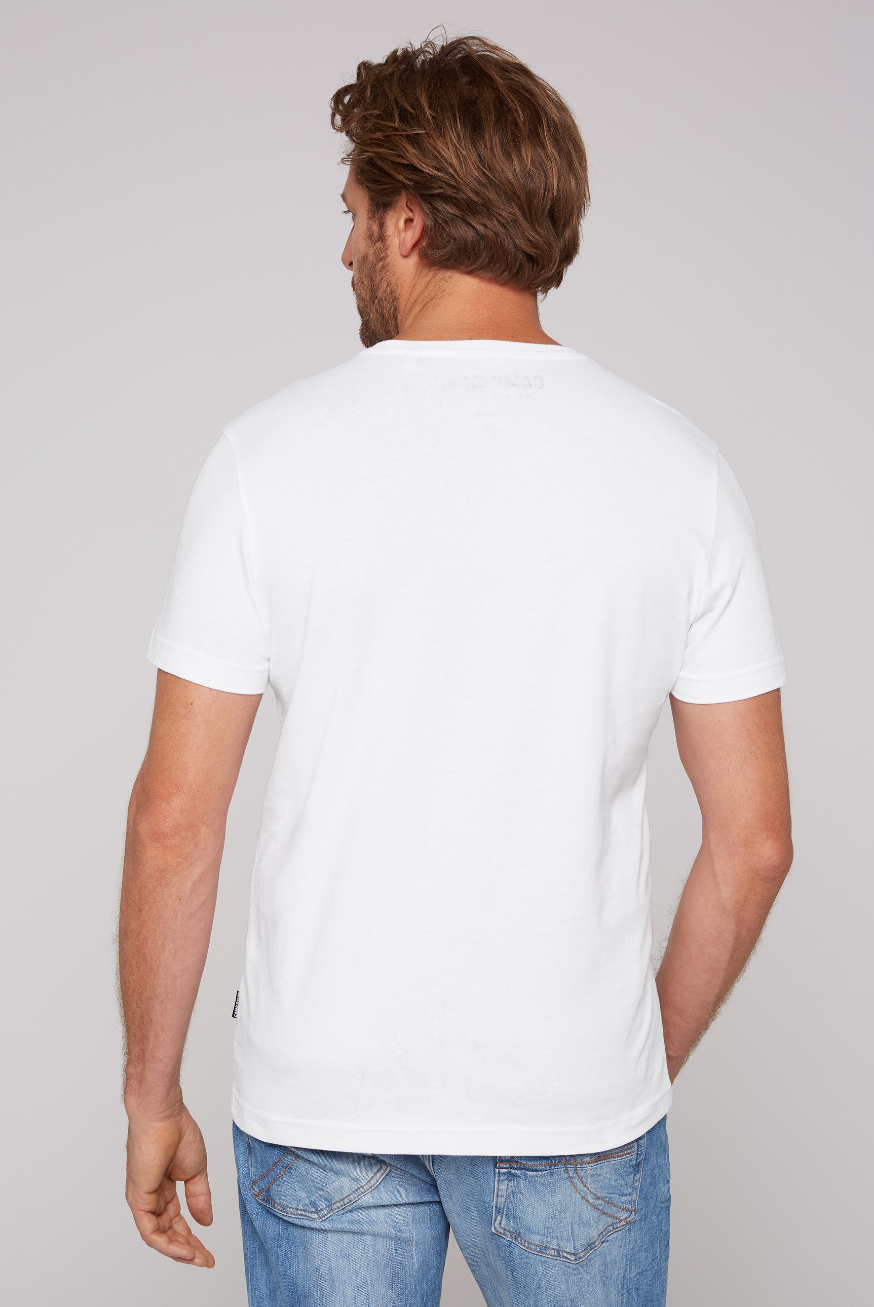 CAMP DAVID T-Shirt mit Logo-Print auf günstig online kaufen