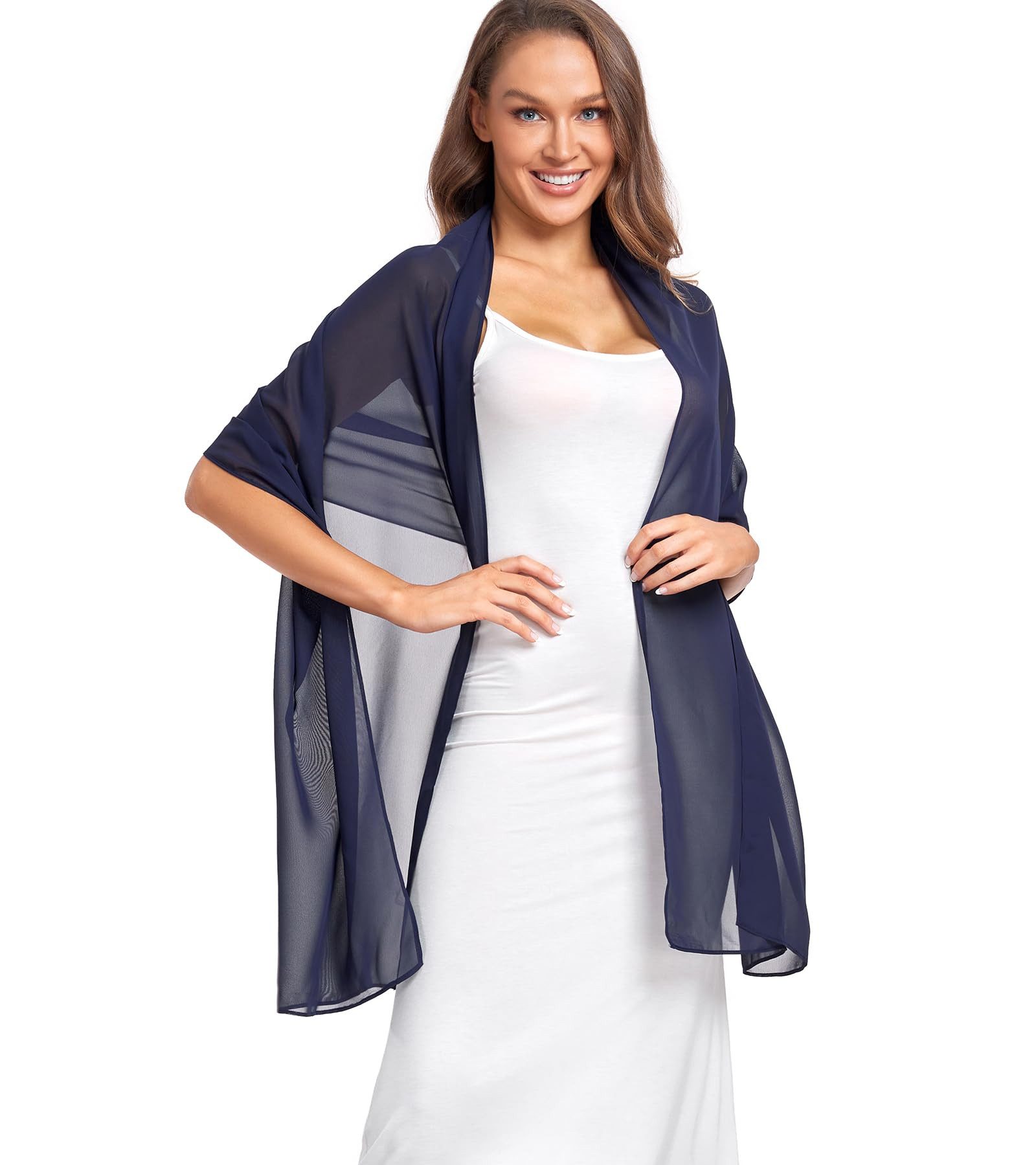 Cachito Modeschal Eleganter Damen Schal – Weiche Stola, (1-St), für Abendkleider, Hochzeiten & festliche Anlässe