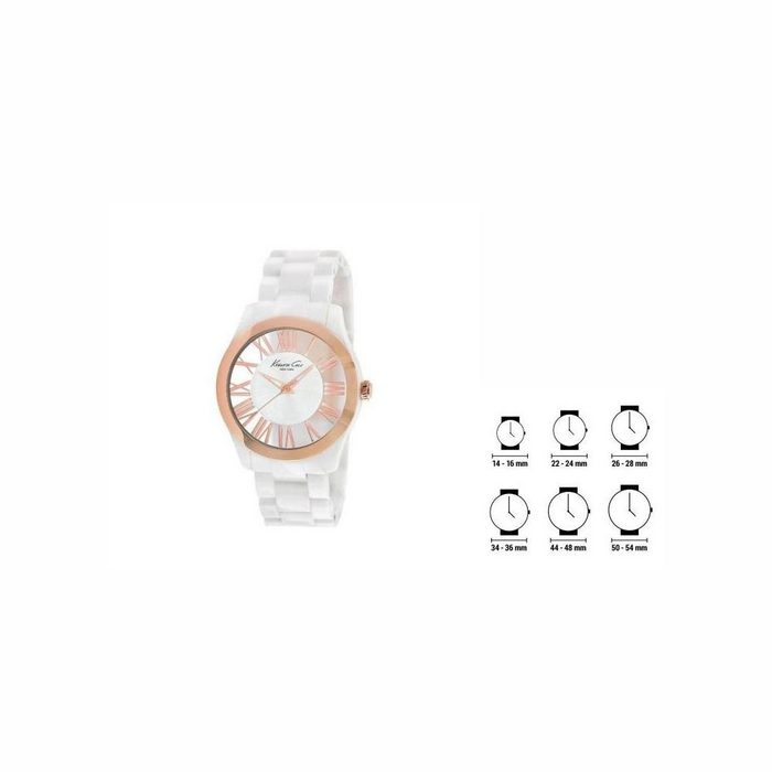 Kenneth Cole Quarzuhr Damen-Armbanduhr Uhr Armbanduhr Uhr Kenneth Cole IKC4860 37 mm Armband