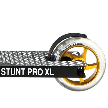 Mach1 Stuntscooter Stunt Scooter mit 120mm Rollen und Aluminium Kern - Räder mit ABEC 9 Kugellagern, Tretroller, Kickscooter, Fun Stunts Trick Roller