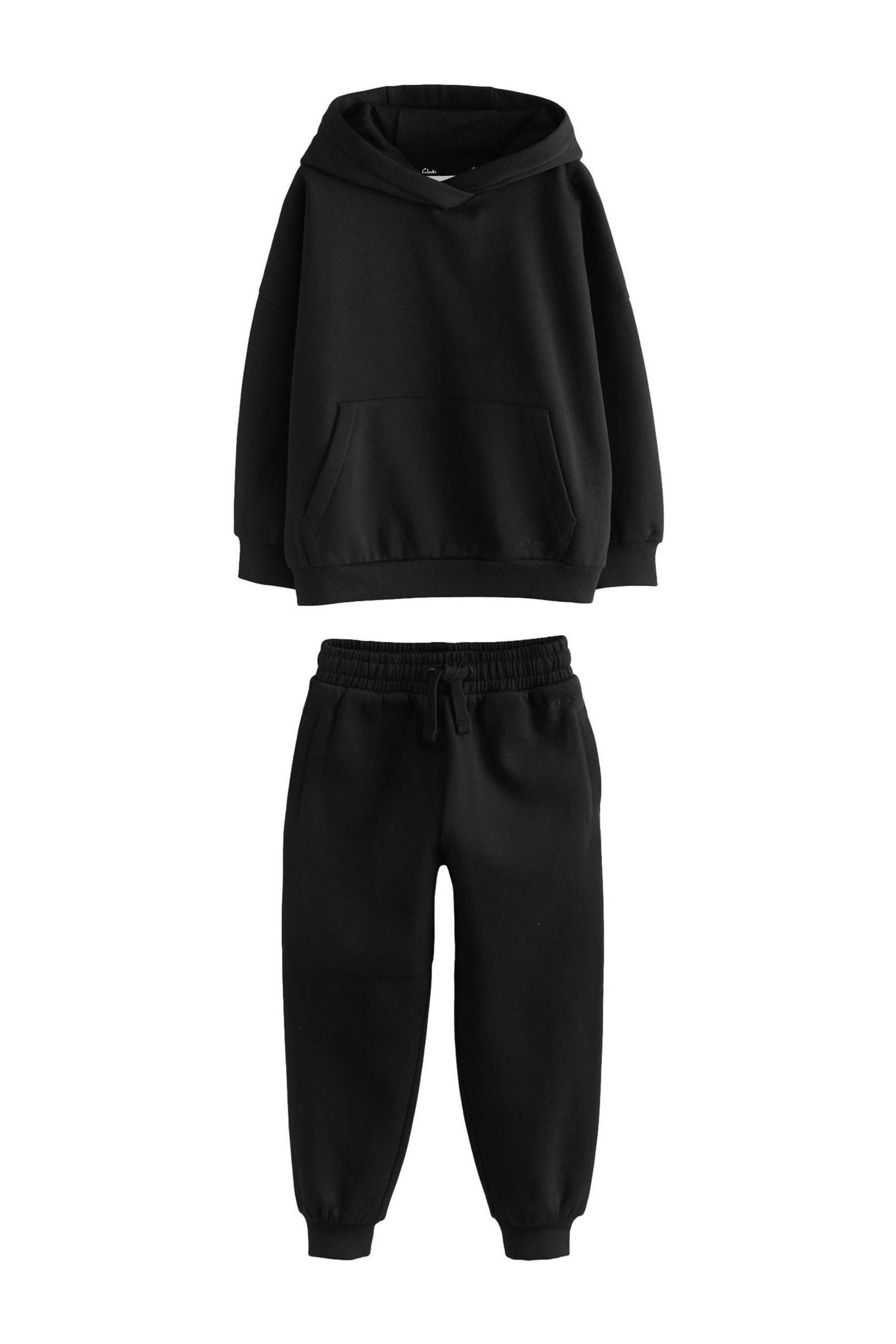 Clarks Top & Hose Clarks Oversized Fit Hoodie und Jogginghose im Set (2-tlg)