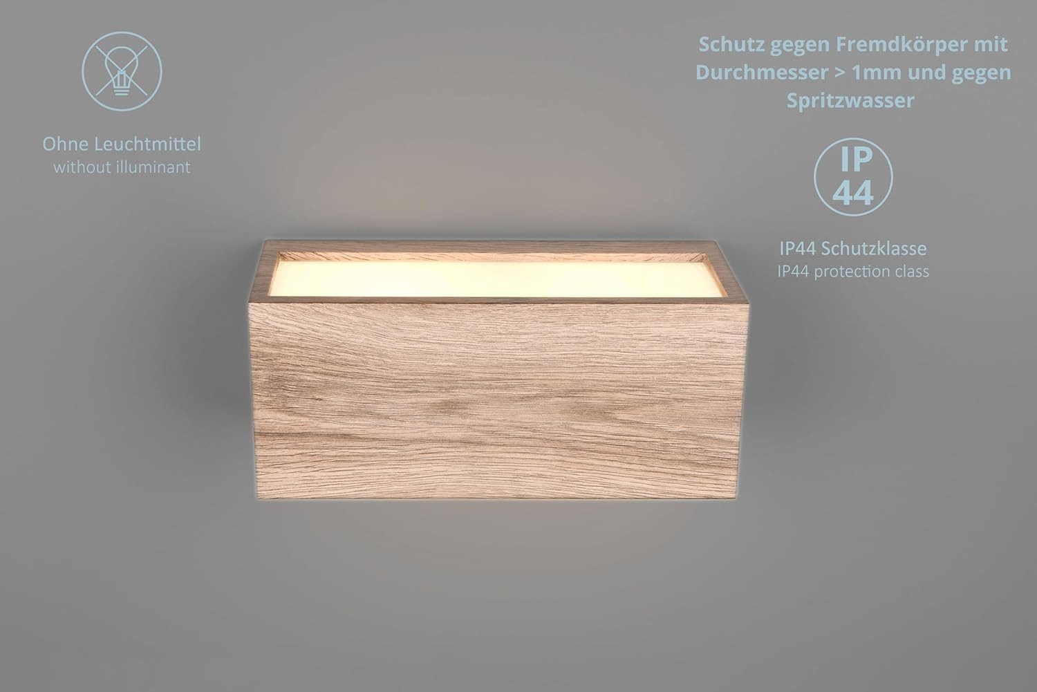 lightling Außen-Wandleuchte Marcel, ohne Leuchtmittel, Up günstig online kaufen