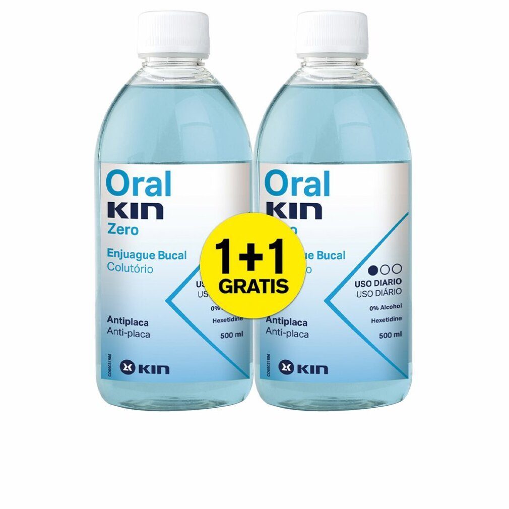 Kin Primer ORAL ZERO ENJUAGUE BUCAL set 2 pz