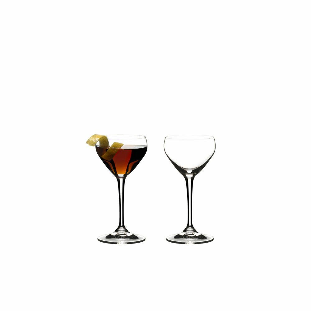 RIEDEL THE WINE GLASS COMPANY Martiniglas Drink Specific Glassware Nick & Nora 2er Set, Glas