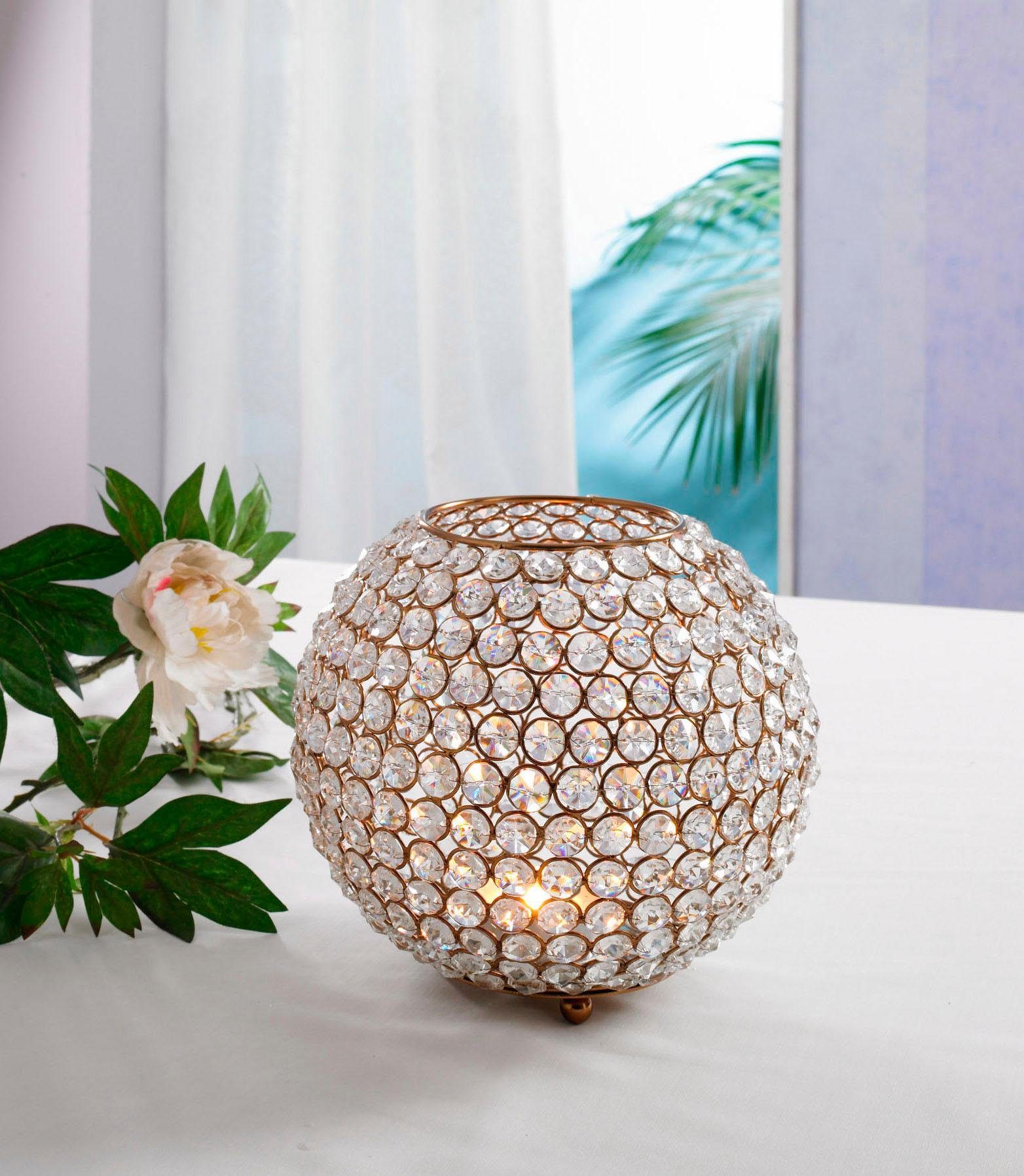 Home affaire Windlicht Kristall günstig online kaufen