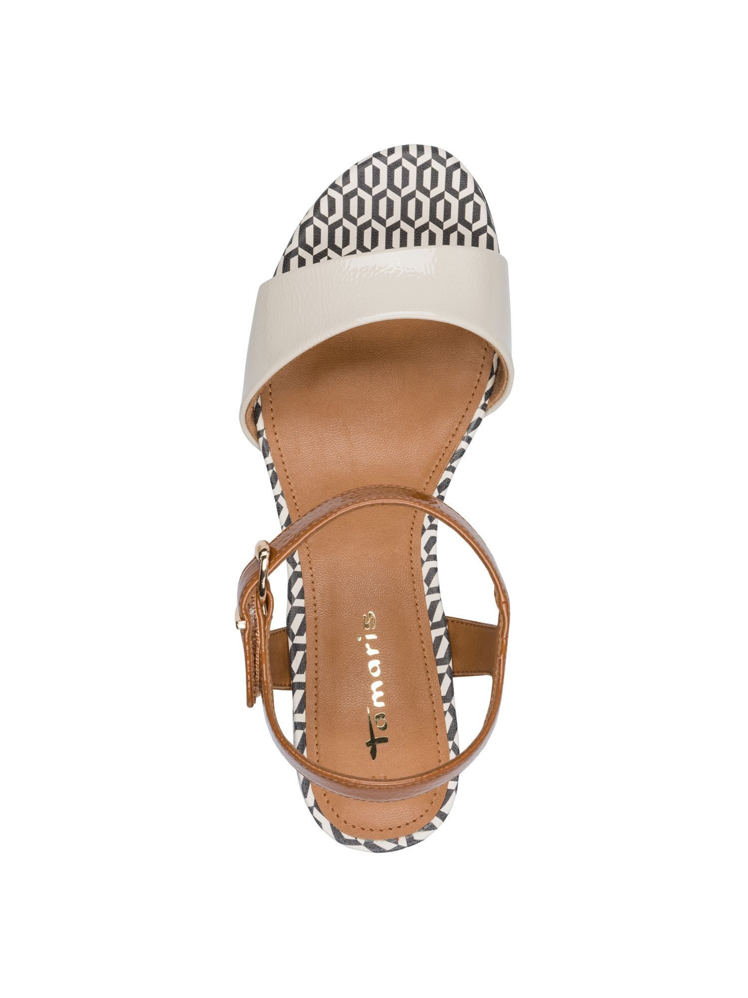 Tamaris ANTIslide mit Blockabsatz Blockabsatz 1-28249-42 Sandalette ANTIslide