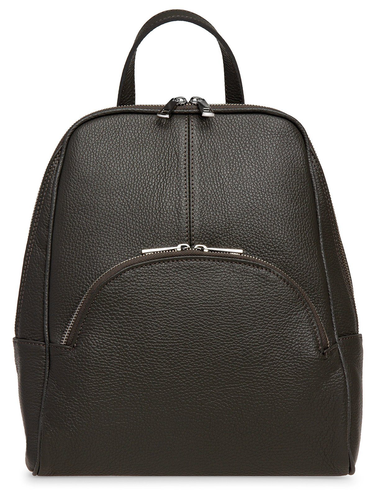Caspar Cityrucksack eleganter großer Damen Leder günstig online kaufen
