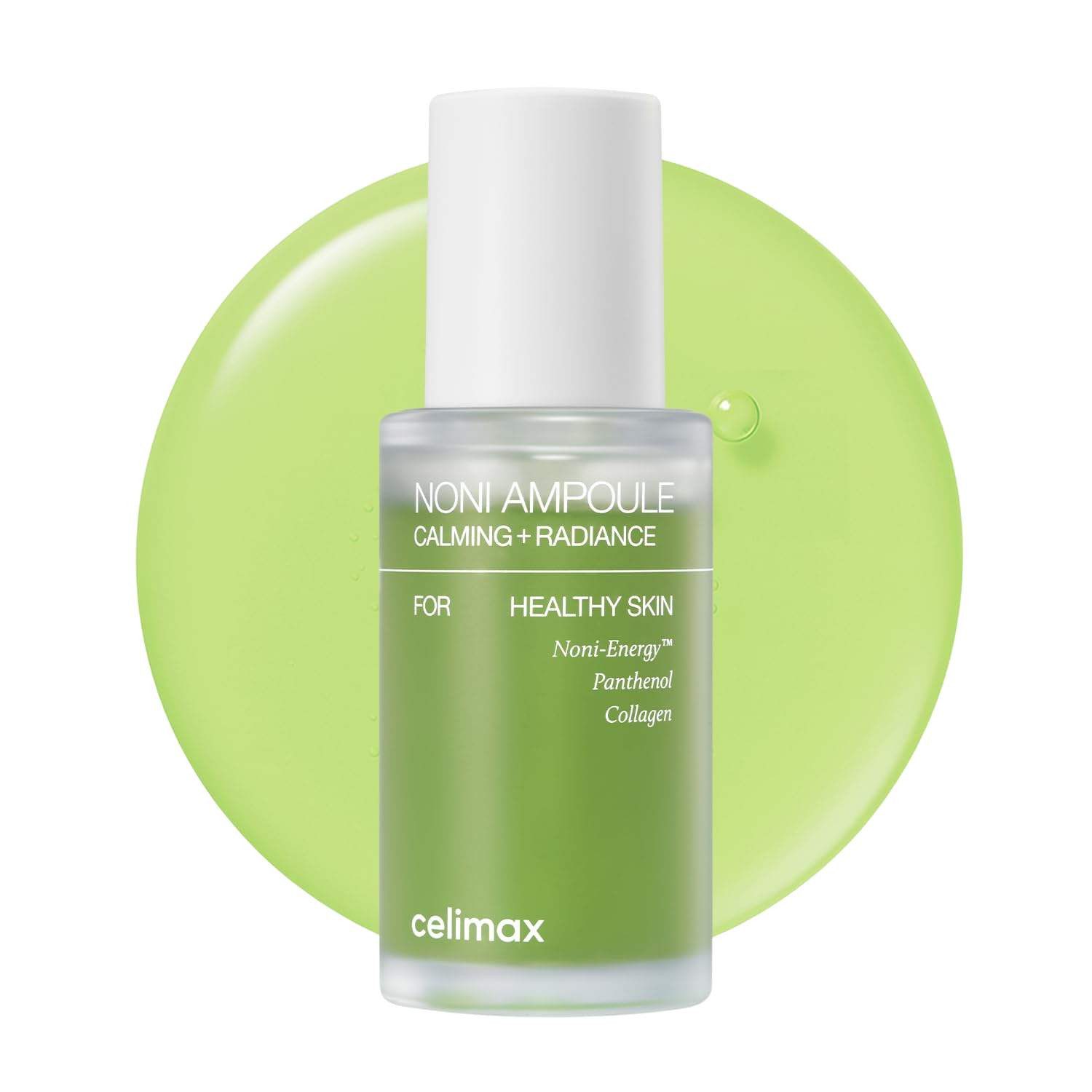 celimax Gesichtsserum The Real Noni Energy Ampoule 30 ml – nährende Ampulle mit 71,77 % Noni-Extrakt, Serum für trockene & empfindliche Haut, spendet Feuchtigkeit, unterstützt Hautbarriere & Elastizität