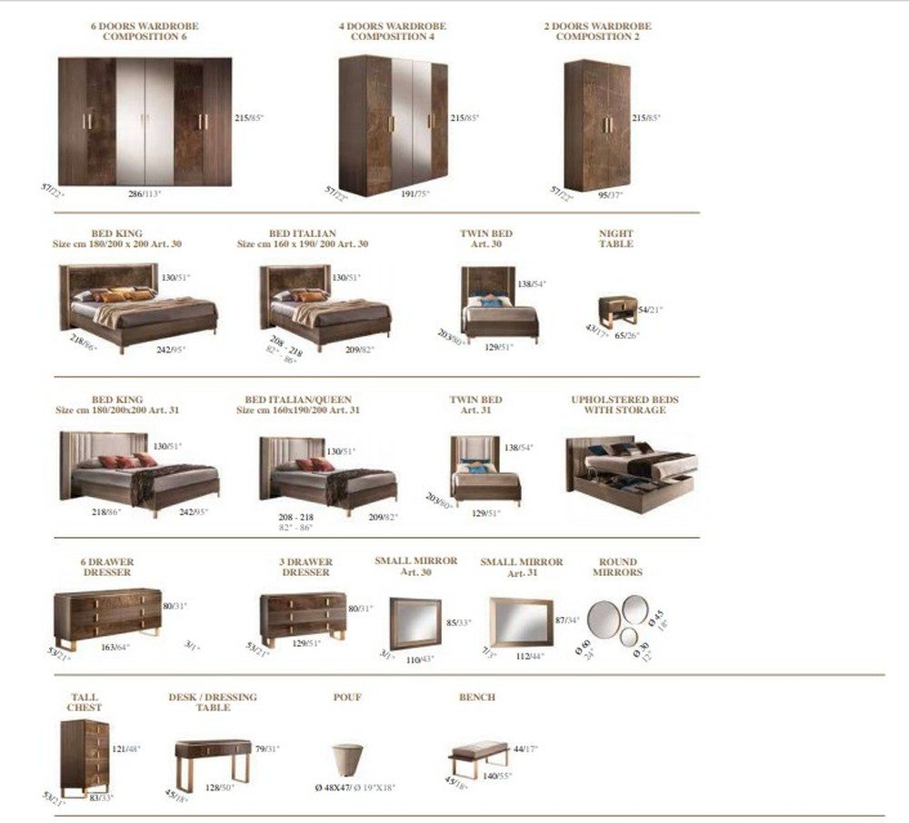 JVmoebel Bettbank Italienischer Designer Hocker für Schlafräume und Beistelltische, Made in Italy