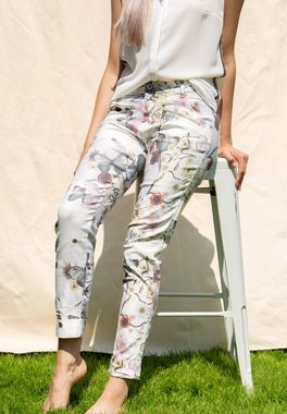 ATT Jeans Stoffhose Lola mit floralem All-Over-Print