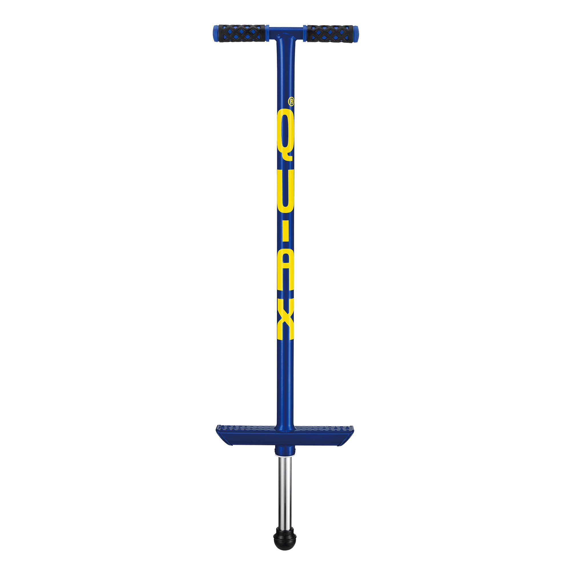 pedalo® Hüpfspielzeug Pogo-Stick Hüpfstab, Sprungstab, Hüpfstange, (komplett montiert einsatzbereit), Federkern, Antirutsch Gummikugel, Griffe gepolstert
