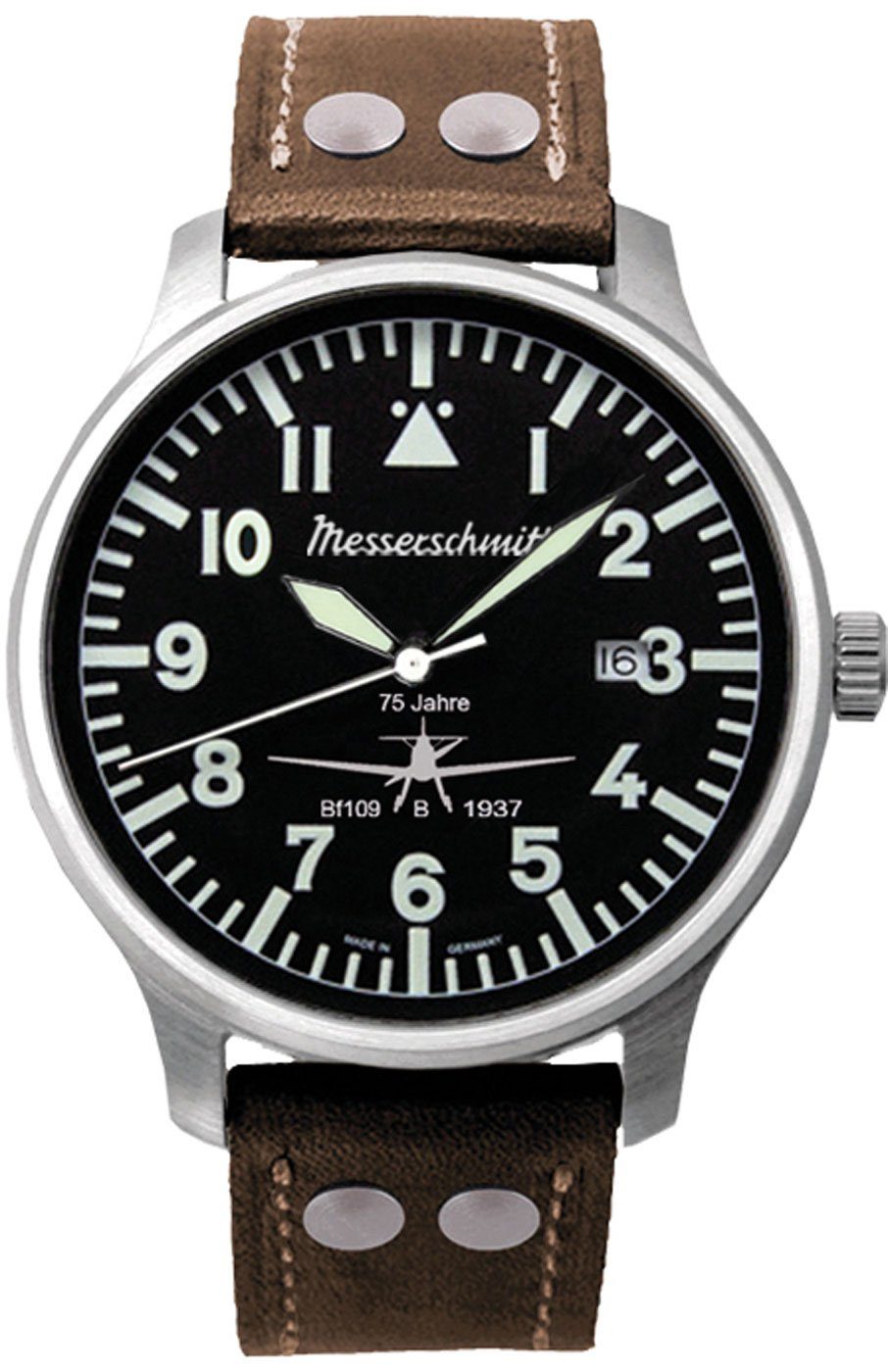 Messerschmitt Quarzuhr Herrenuhr - Messerschmitt Modell: ME-42BF109