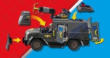 Playmobil® Konstruktions-Spielset SWAT-Geländefahrzeug (71144), City Action, (73 St), Made in Europe; mit Licht und Sound