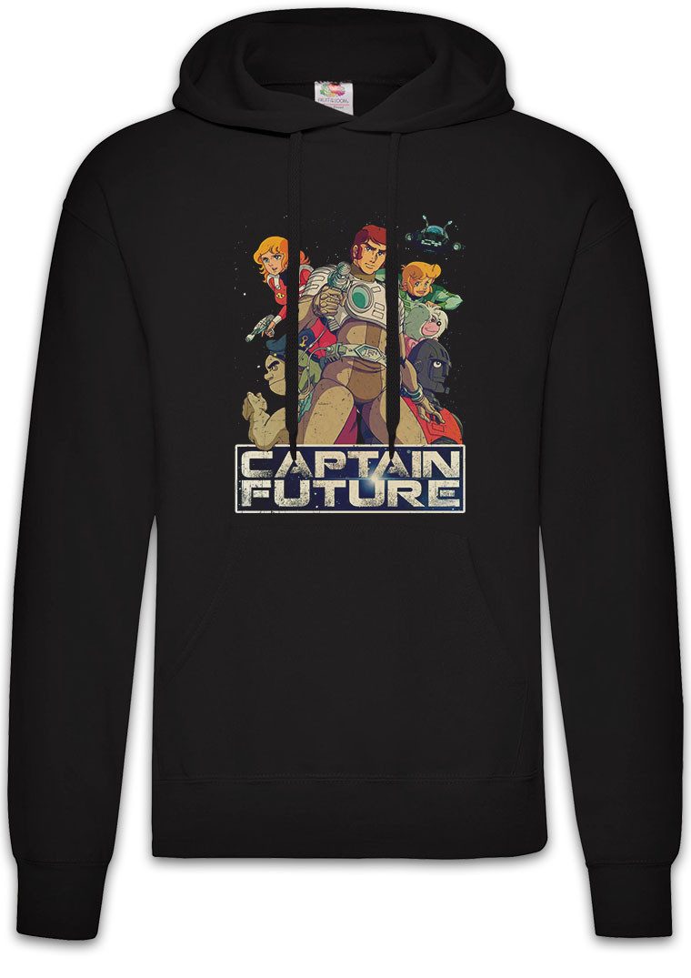 Urban Backwoods Hoodie Future Crew Herren Hoodie TV Anime Manga Captain Eighties Achtziger (1-tlg) Comet Grag Otto Televison